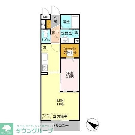 Ciel Clair(シエル クレール)の物件間取画像